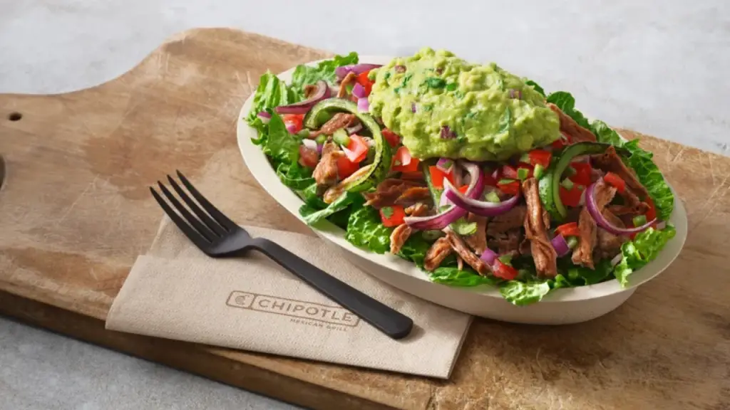 Chipotle Salads menu