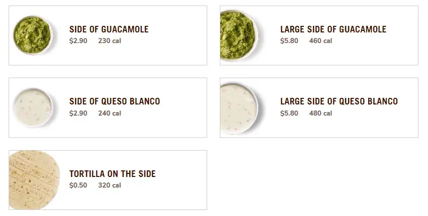 Chipotle Single sides