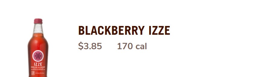 Blackberry izze