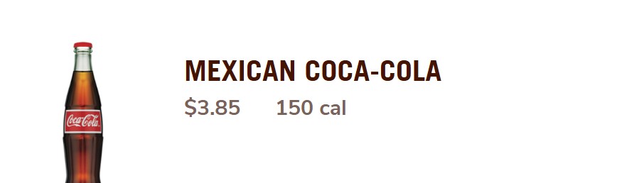 Mexican coca cola